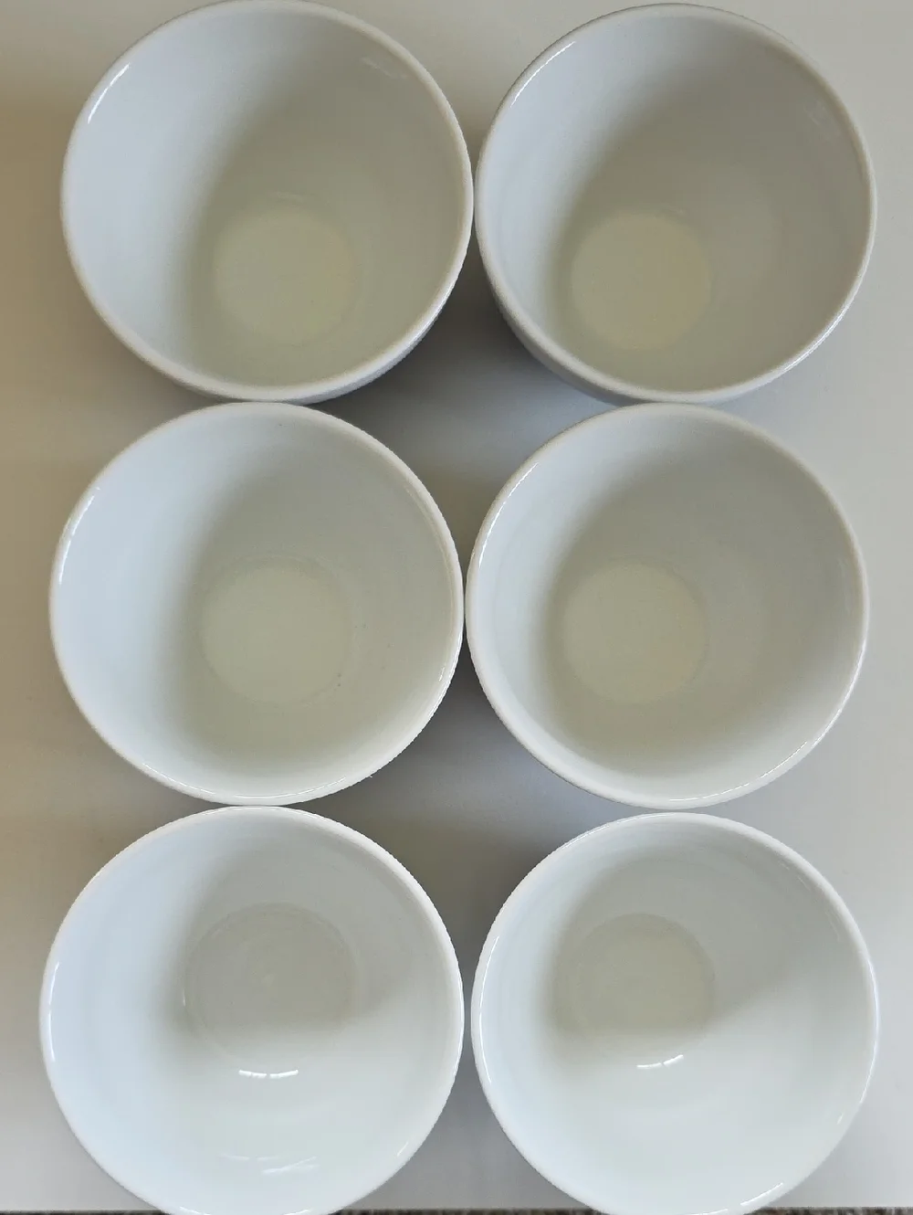 Crate&Barrel Navy Blue and White Porcelain Bowls - Set of 6 - NWOT